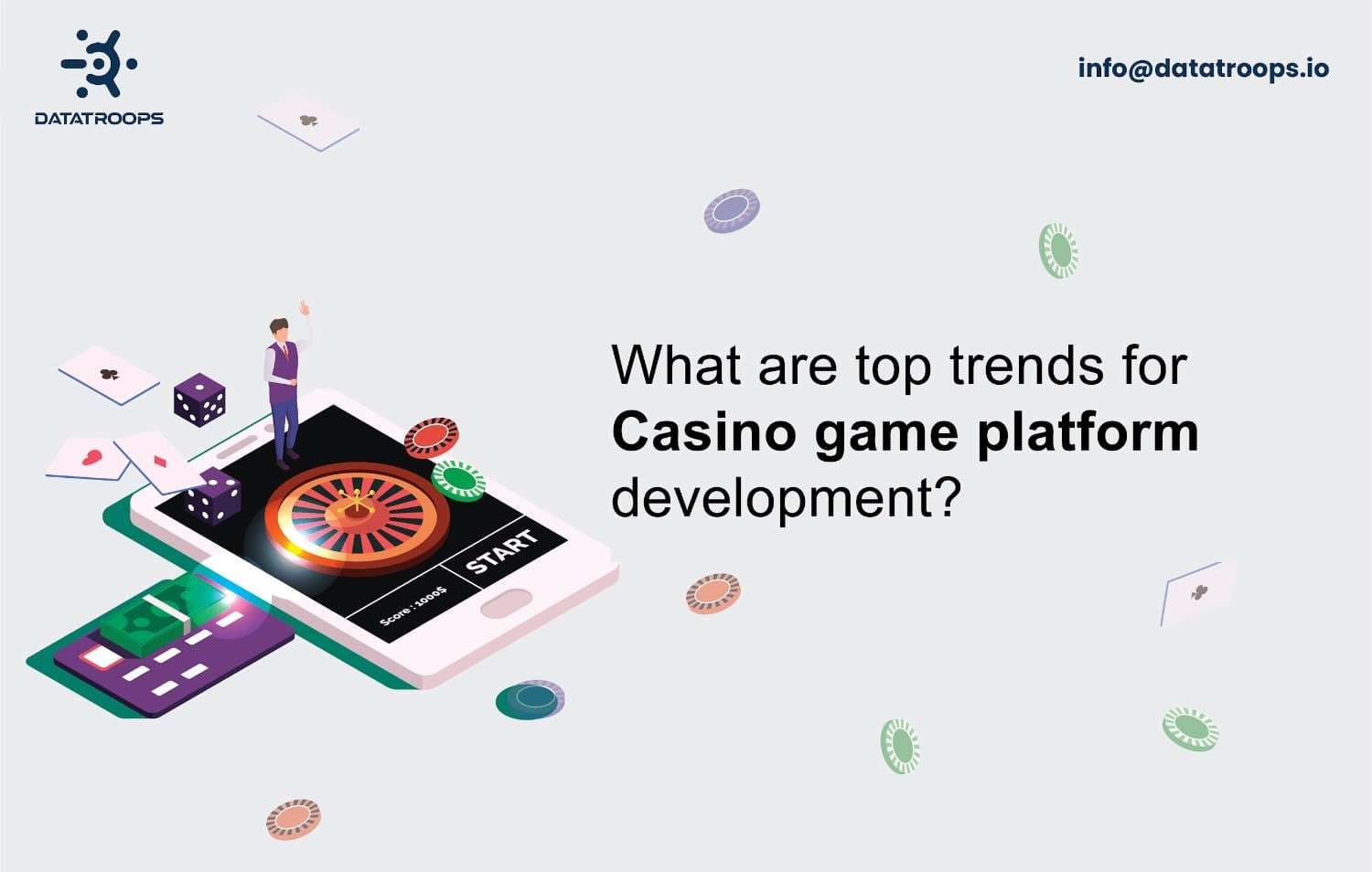What are top trends for Casino game platform development?