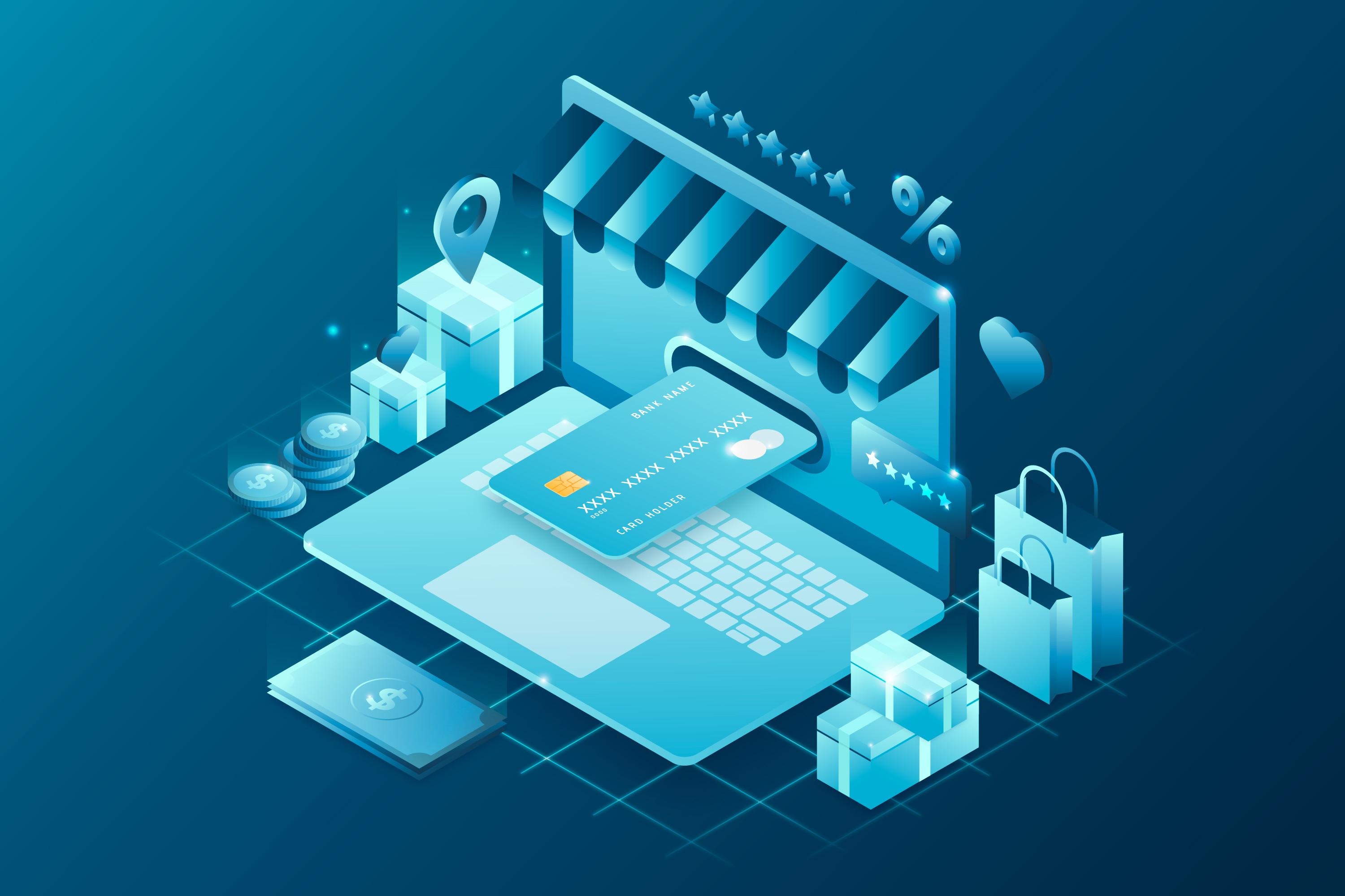 User shopping on an intuitive e-commerce application