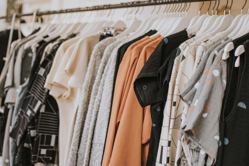 Retail staff managing software for inventory and sales
